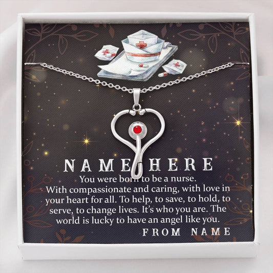 Personalized Nurse Necklace / Best friend gift / Gifts for Nurses