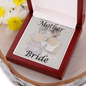 Mother Of The Bride Gift Necklace, Wedding Shower Gift to Brides Mom, Wedding Gift For Mother Of The Bride