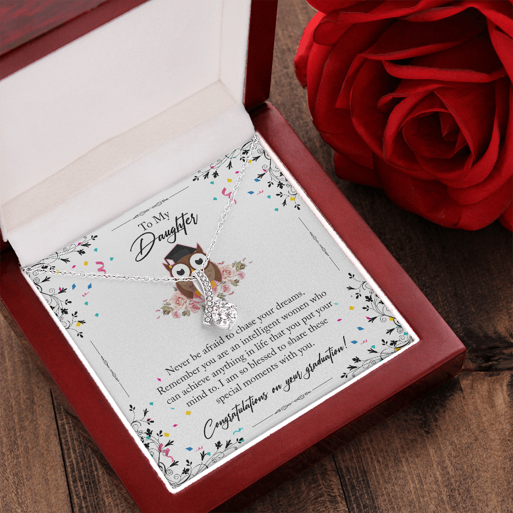 Class of 2023 Graduation Gift Necklace For Daughter, Graduation Gift from Mom and Dad, Daughter Gift for Graduation, Highschool Graduation, College Graduation