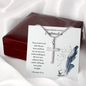 Confirmation - Trust in the Lord Artisan Crafted Cross Necklace with Message Card