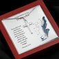Confirmation - Trust in the Lord Artisan Crafted Cross Necklace with Message Card