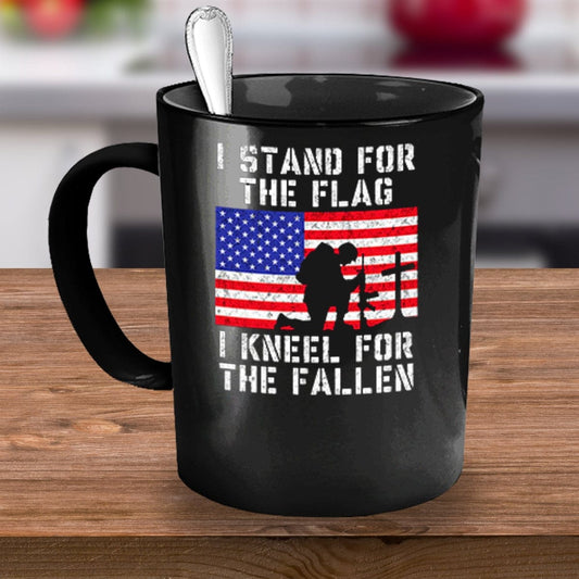 I Stand For The Flag,  Kneel For The Fallen Coffee Mug / Gifts for Friends / Gifts for Veterans