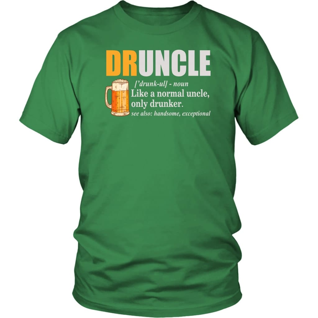 Druncle Definition Tee, the Ultimate Funny Uncle Gift T-Shirt