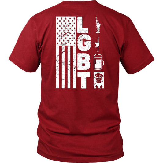 Trump Shirts Liberty Guns Beer Trump Shirt - District Unisex Shirt
